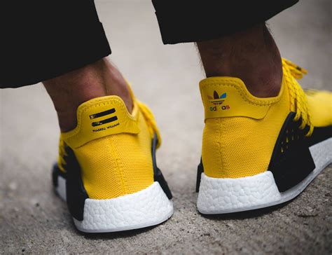 chanel pharrell williams shoes|adidas nmd human race jaune.